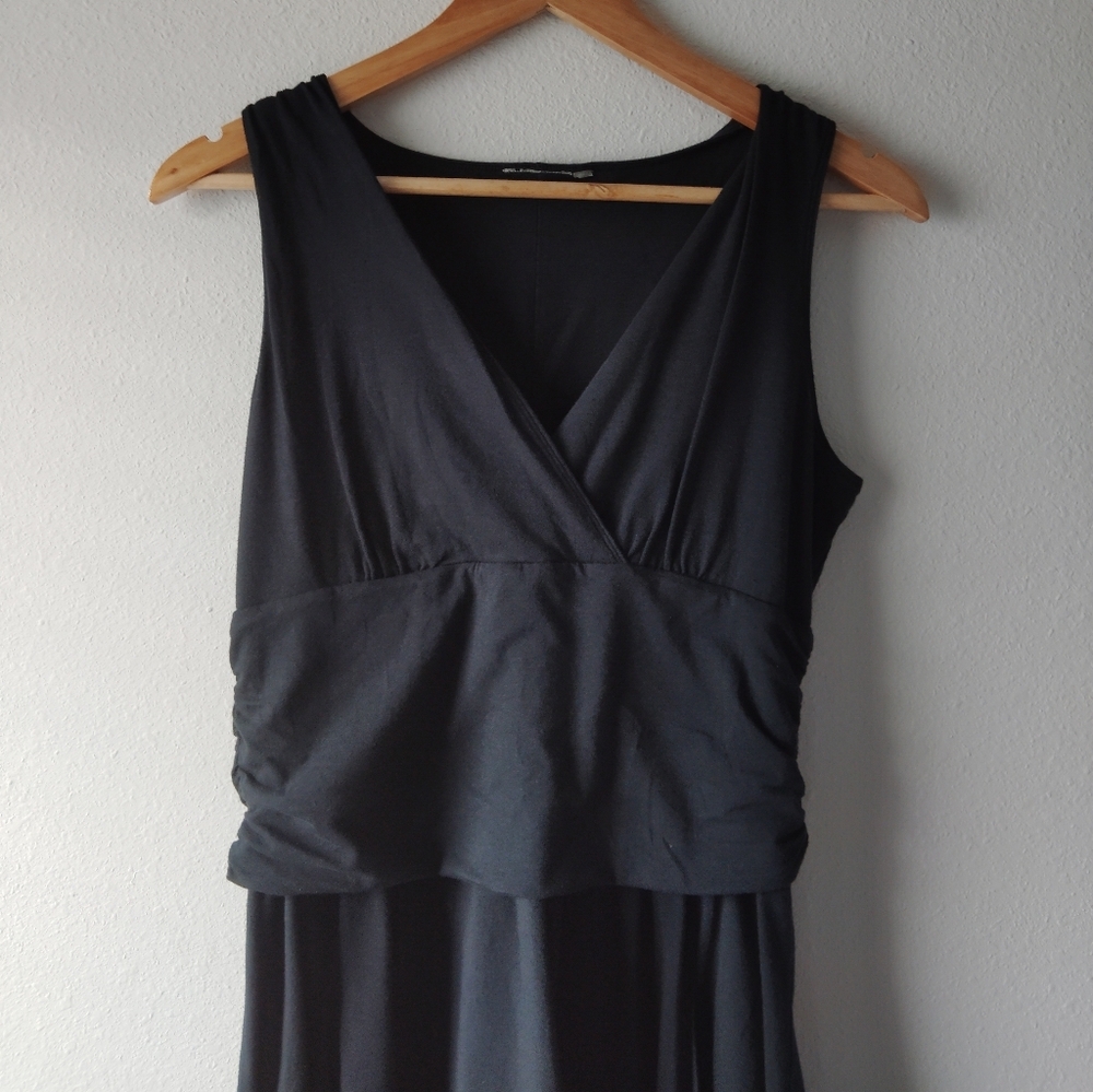 Athleta Vneck Sleeveless Wrap Dress - Picture 3 of 8